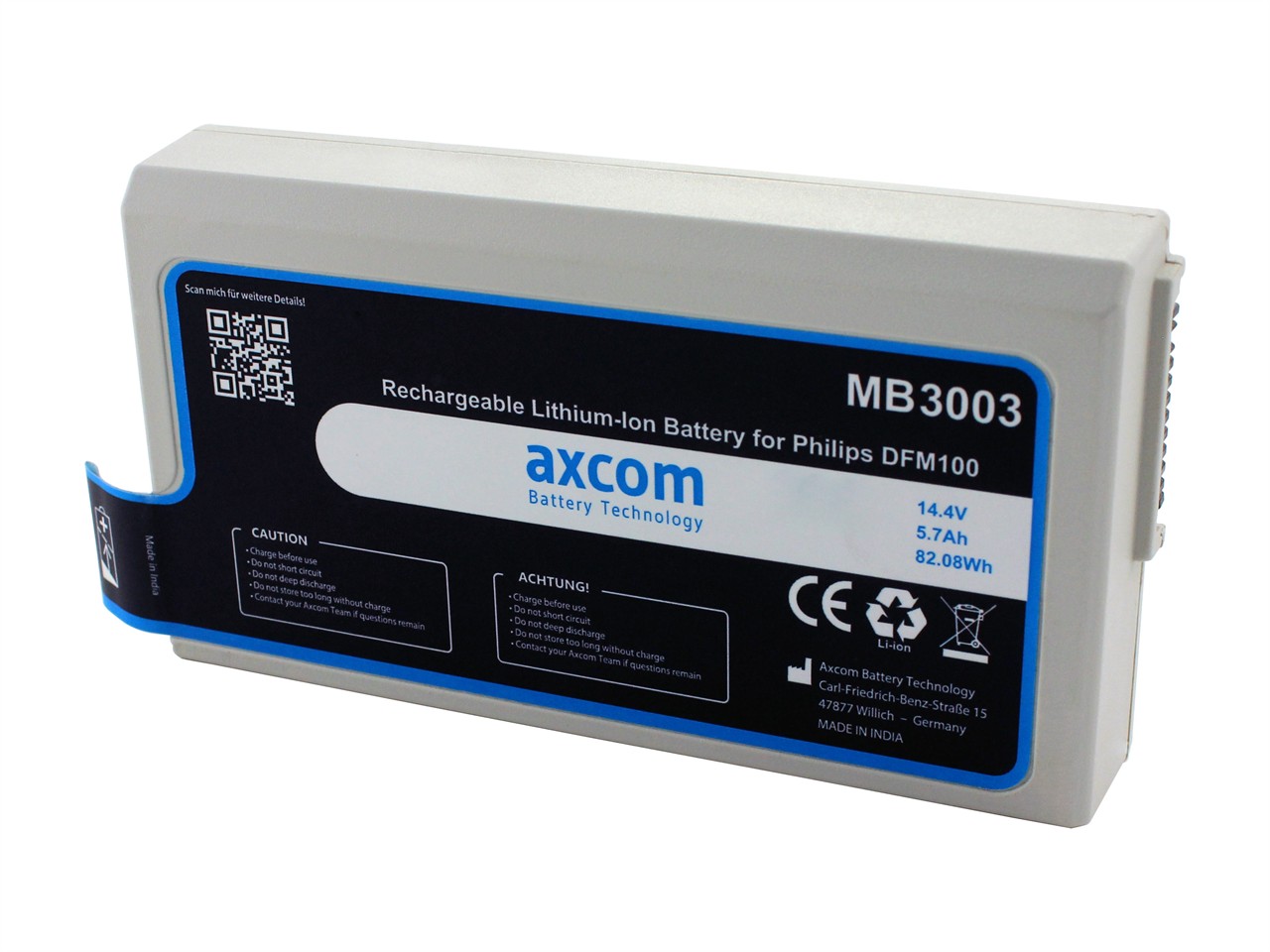 Battery for Philips Efficia DFM100 Defibrillator Battery for Philips Efficia DFM100 Defibrillator